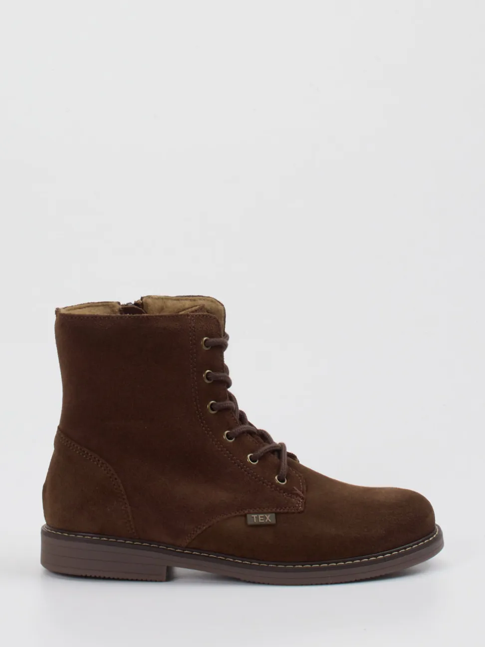 Ralph Harrison Classic – Schnürboots aus Veloursleder braun
