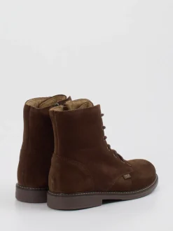 Ralph Harrison Classic – Schnürboots aus Veloursleder braun