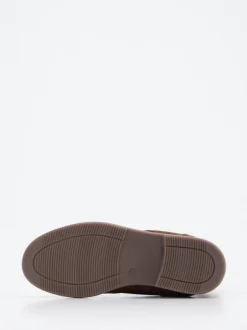 Ralph Harrison Classic – Schnürboots aus Veloursleder braun