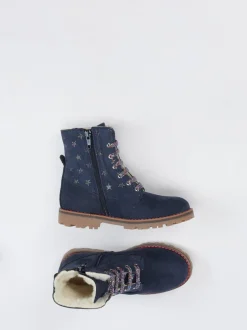 Ralph Harrison Classic – Schnürboots aus Nubukleder Dunkelblau