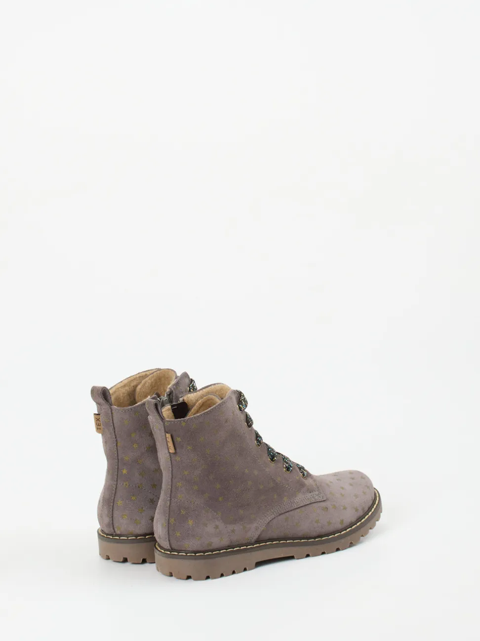 Ralph Harrison Classic – Schnürboots aus Veloursleder mauvebraun