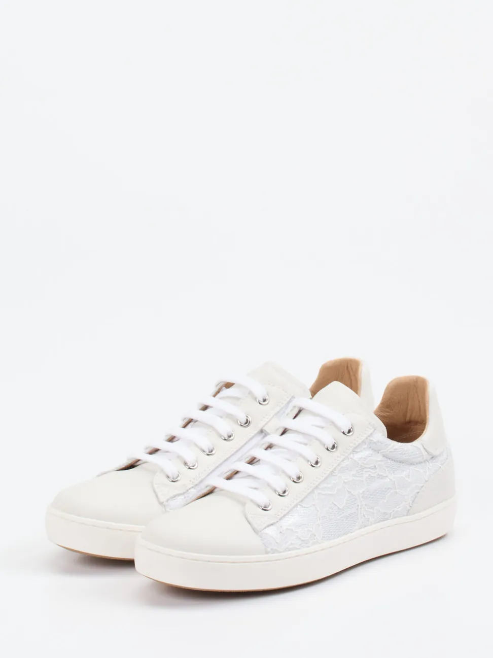Ralph Harrison Classic – Sneaker aus Kalbleder mit Spitze
