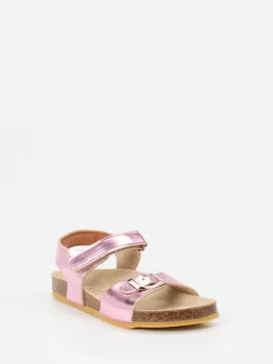 Ralph Harrison Classic – Sandalen aus Metallic in Rosa
