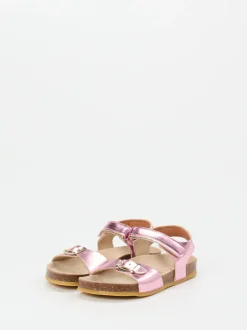 Ralph Harrison Classic – Sandalen aus Metallic in Rosa