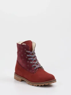 Ralph Harrison Classic – Schnürboots aus Nubukleder dunkelrot