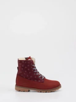 Ralph Harrison Classic – Schnürboots aus Nubukleder dunkelrot