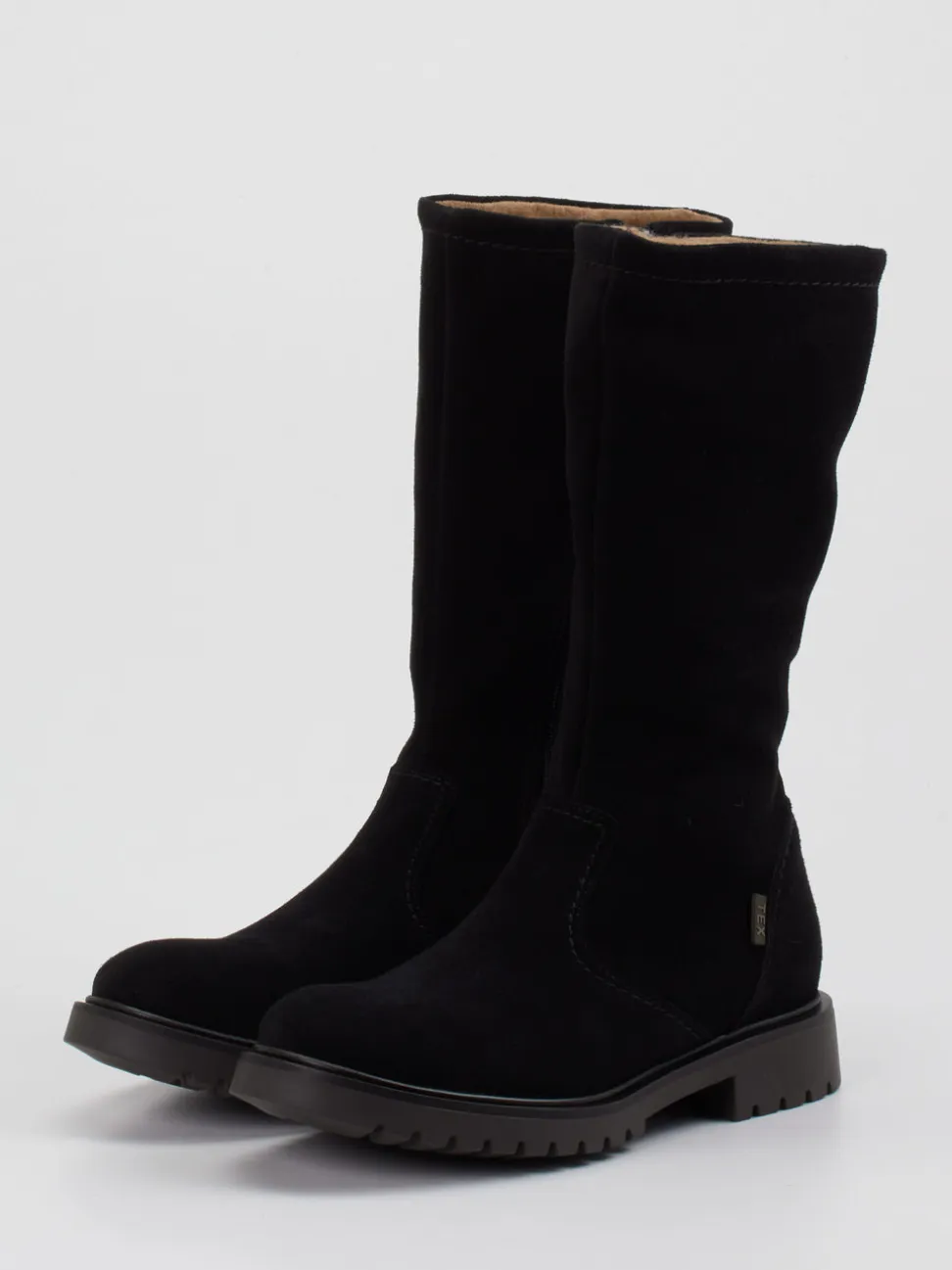 Ralph Harrison Classic – Winterstiefel aus Veloursleder schwarz