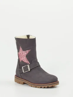 Ralph Harrison Classic – Winterstiefel aus Nubukleder grau
