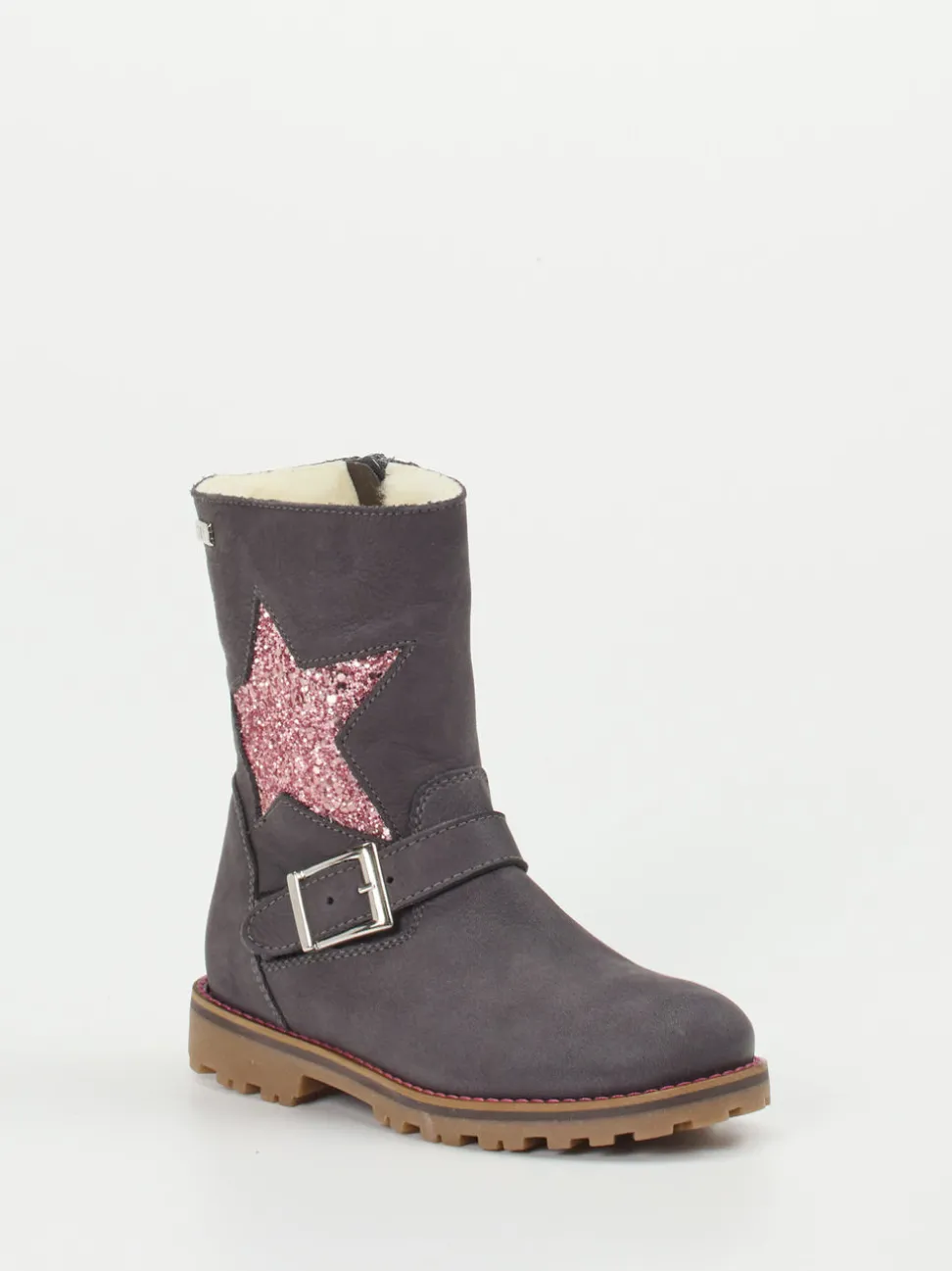 Ralph Harrison Classic – Winterstiefel aus Nubukleder grau