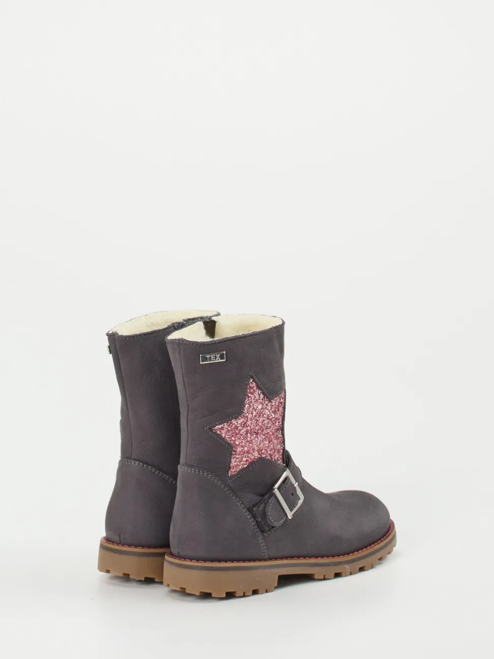 Ralph Harrison Classic – Winterstiefel aus Nubukleder grau