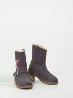Ralph Harrison Classic – Winterstiefel aus Nubukleder grau