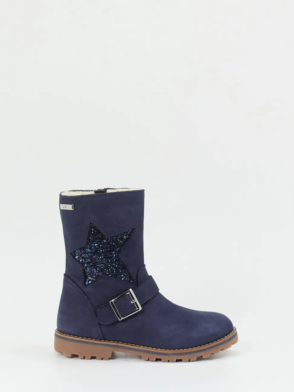 Ralph Harrison Classic – Winterstiefel aus Nubukleder Dunkelblau
