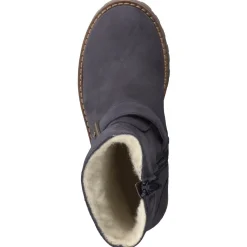 Ralph Harrison Classic – Winterstiefel aus Nubukleder Dunkelblau