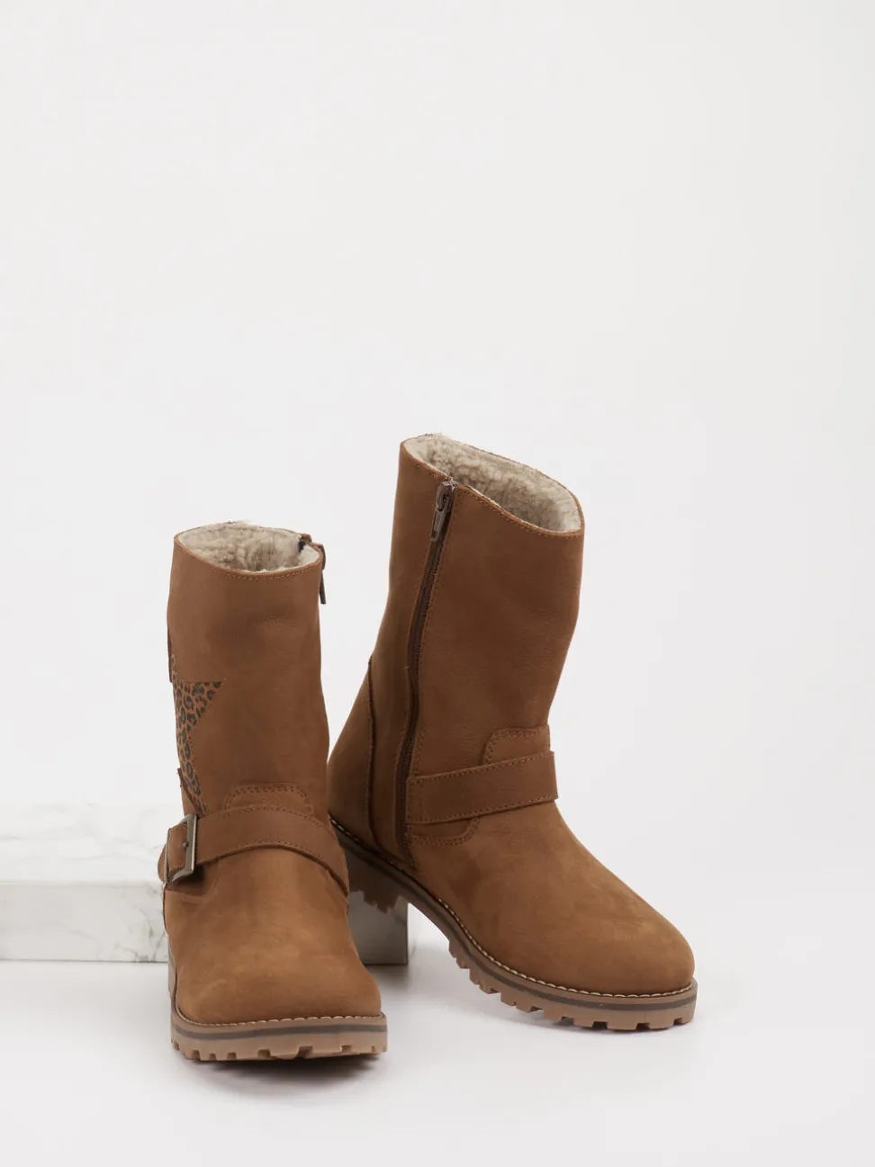 Ralph Harrison Classic – Winterboots aus Leder braun
