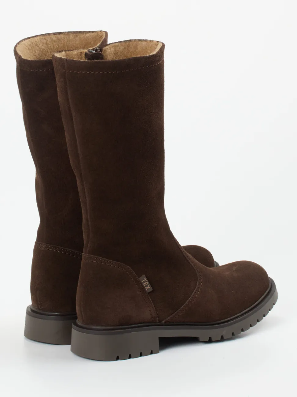 Ralph Harrison Classic – Winterstiefel aus Veloursleder braun
