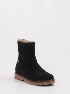 Ralph Harrison Classic – Winterstiefel aus Nubukleder Schwarz