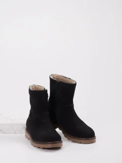 Ralph Harrison Classic – Winterstiefel aus Nubukleder Schwarz