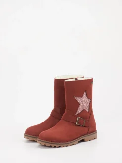 Ralph Harrison Classic – Winterstiefel aus Nubukleder pink