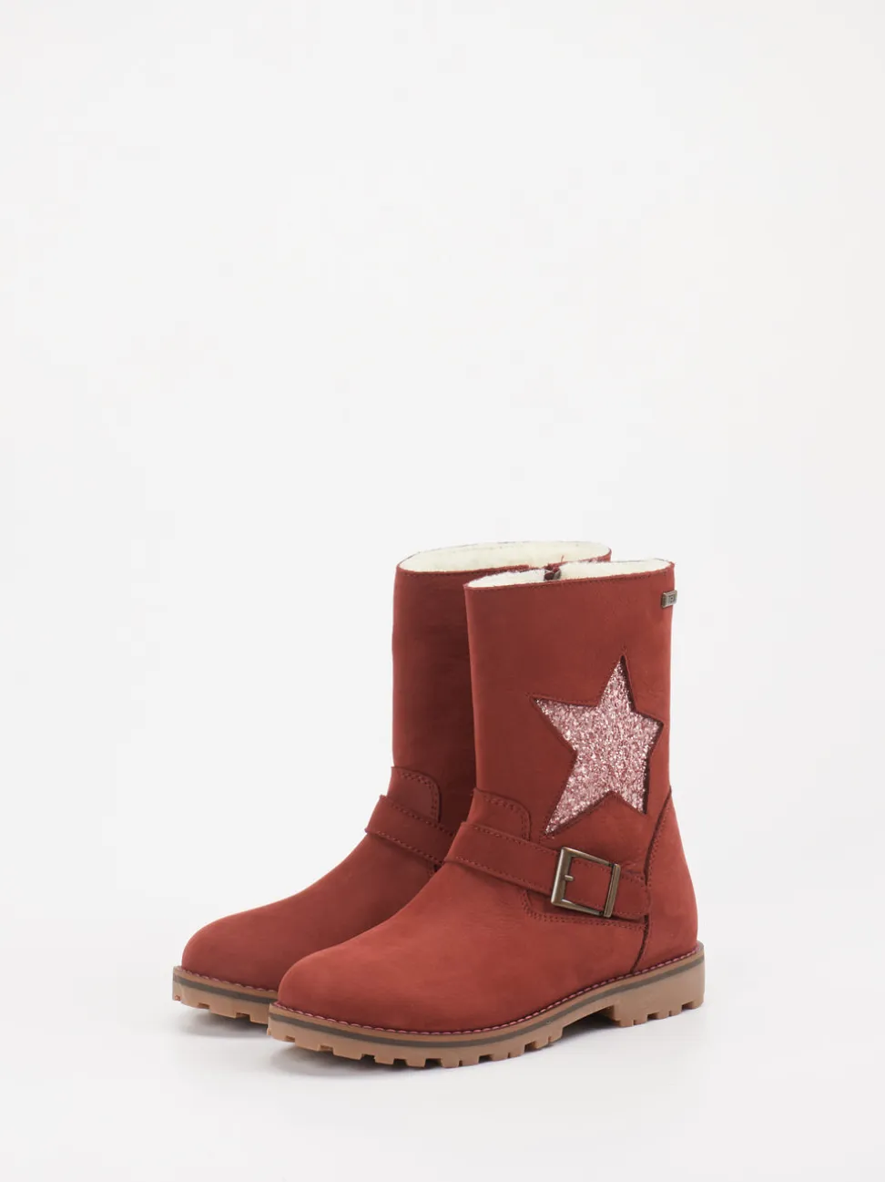 Ralph Harrison Classic – Winterstiefel aus Nubukleder pink