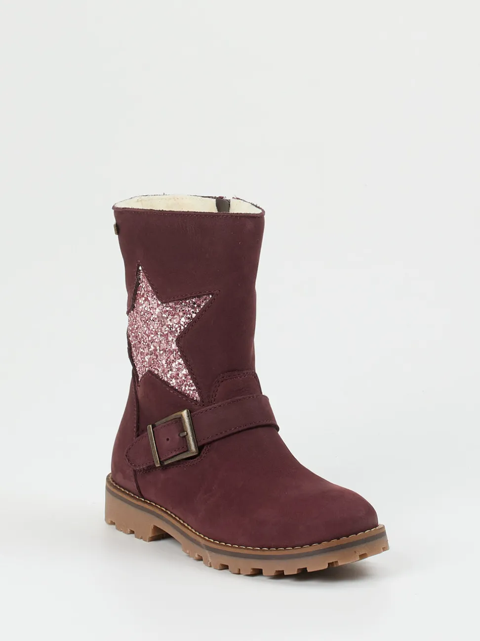 Ralph Harrison Classic – Winterboots aus Nubukleder brombeerpink