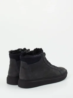 Ralph Harrison Country – High-Top-Sneaker aus Nubukleder blau