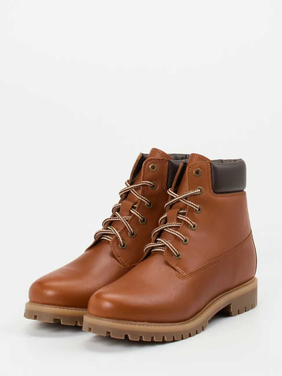 Ralph Harrison Country – Schnürboots aus Fettleder cognac