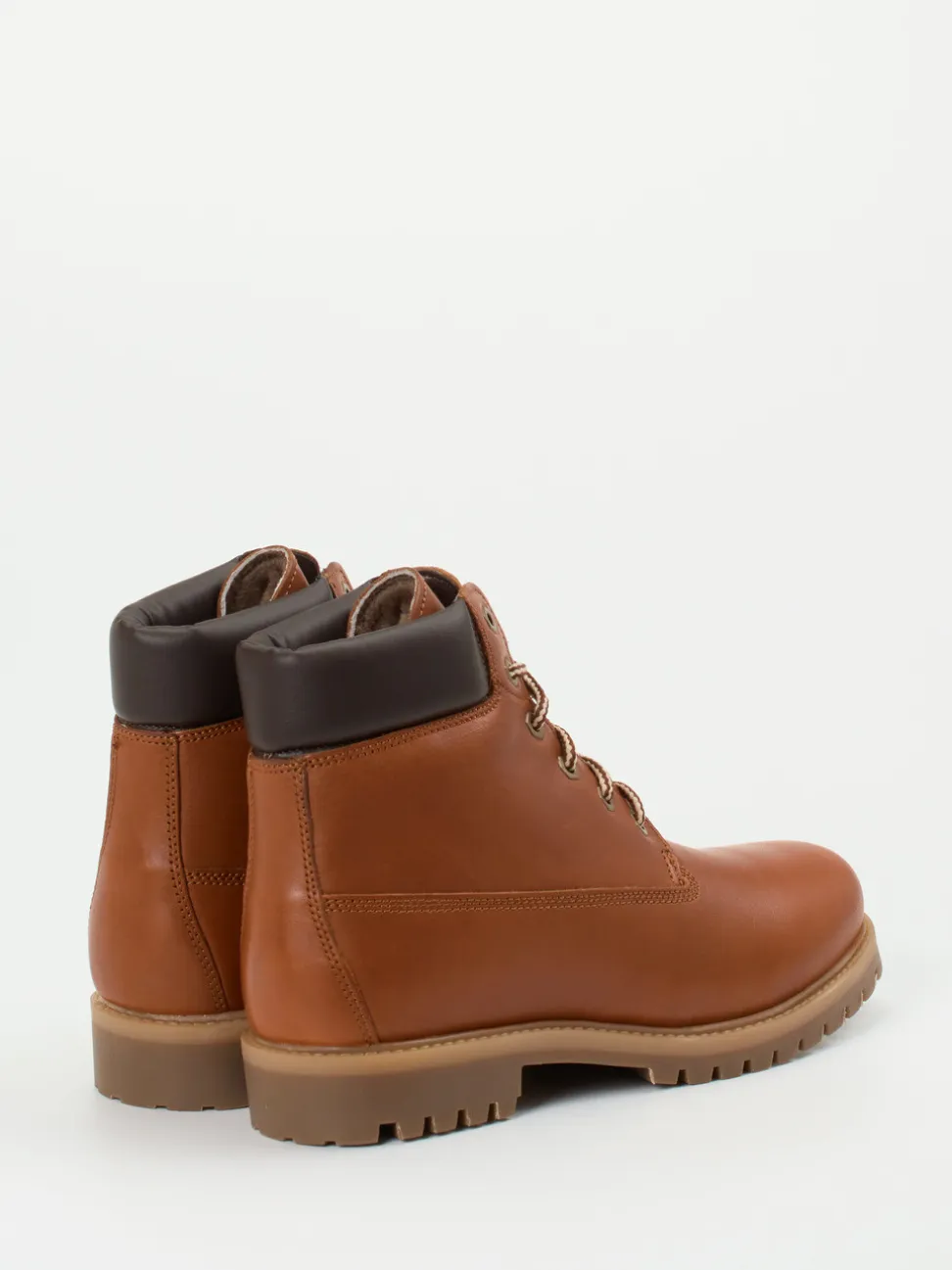 Ralph Harrison Country – Schnürboots aus Fettleder cognac