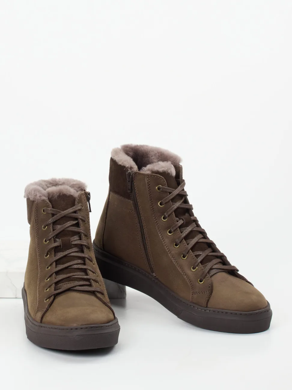Ralph Harrison Country – Stiefelette aus Nubukleder braun