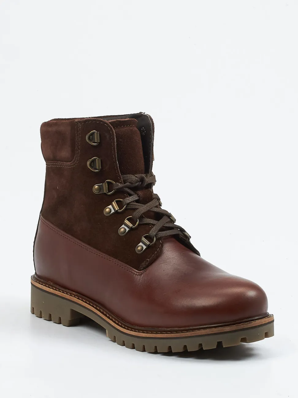Ralph Harrison Country – Schnürboots aus Fettleder braun