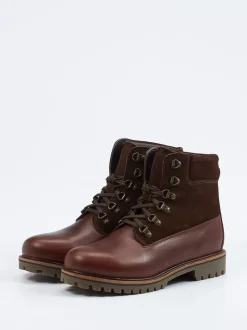 Ralph Harrison Country – Schnürboots aus Fettleder braun