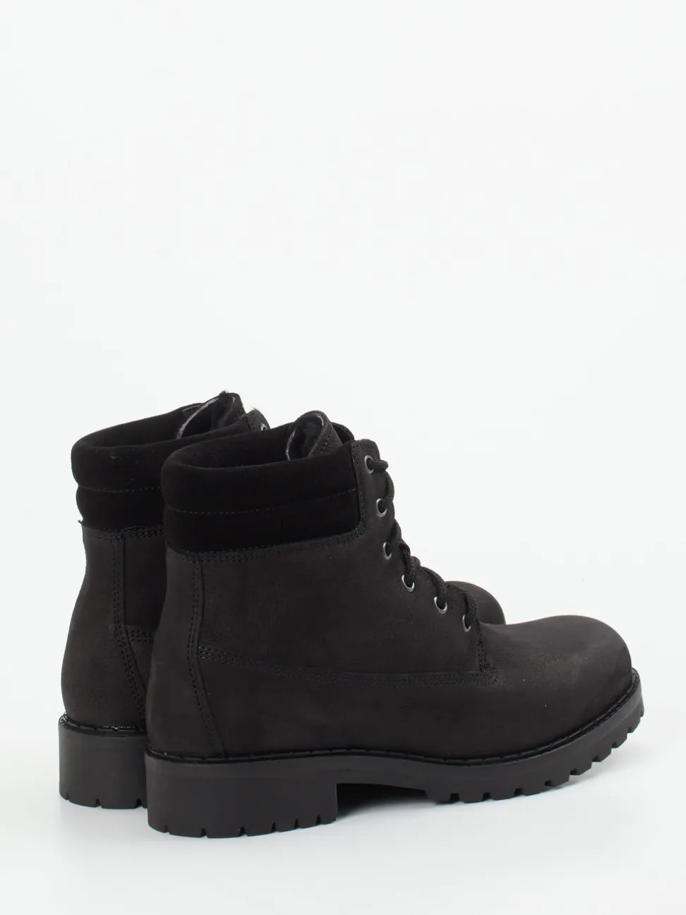 Ralph Harrison Country – Schnürboots aus Nubukleder schwarz