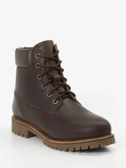 Ralph Harrison Country – Schnürboots aus Fettleder dunkelbraun
