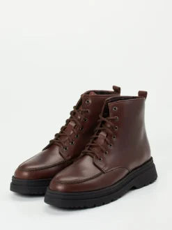 Ralph Harrison Country – Schnürboots aus Fettleder braun