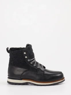Ralph Harrison Country – Schnürboots aus Leder schwarz