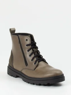 Ralph Harrison Country – Schnürboots aus Fettleder steingrau