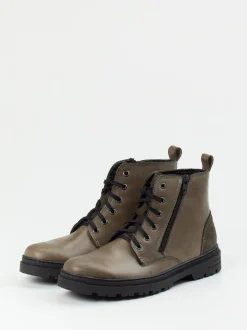 Ralph Harrison Country – Schnürboots aus Fettleder steingrau