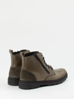 Ralph Harrison Country – Schnürboots aus Fettleder steingrau