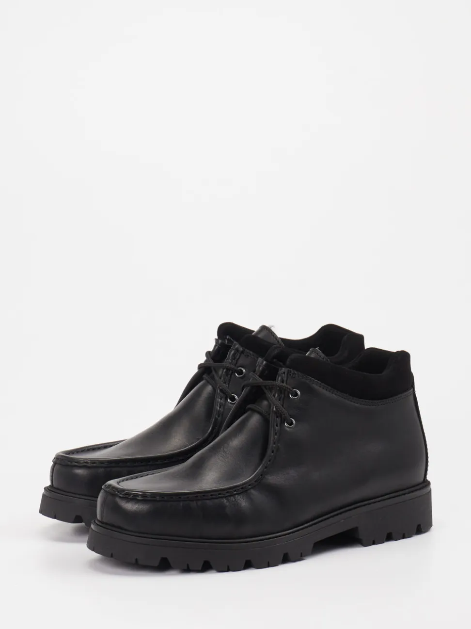 Ralph Harrison Country – Schnürboots aus Kalbleder schwarz