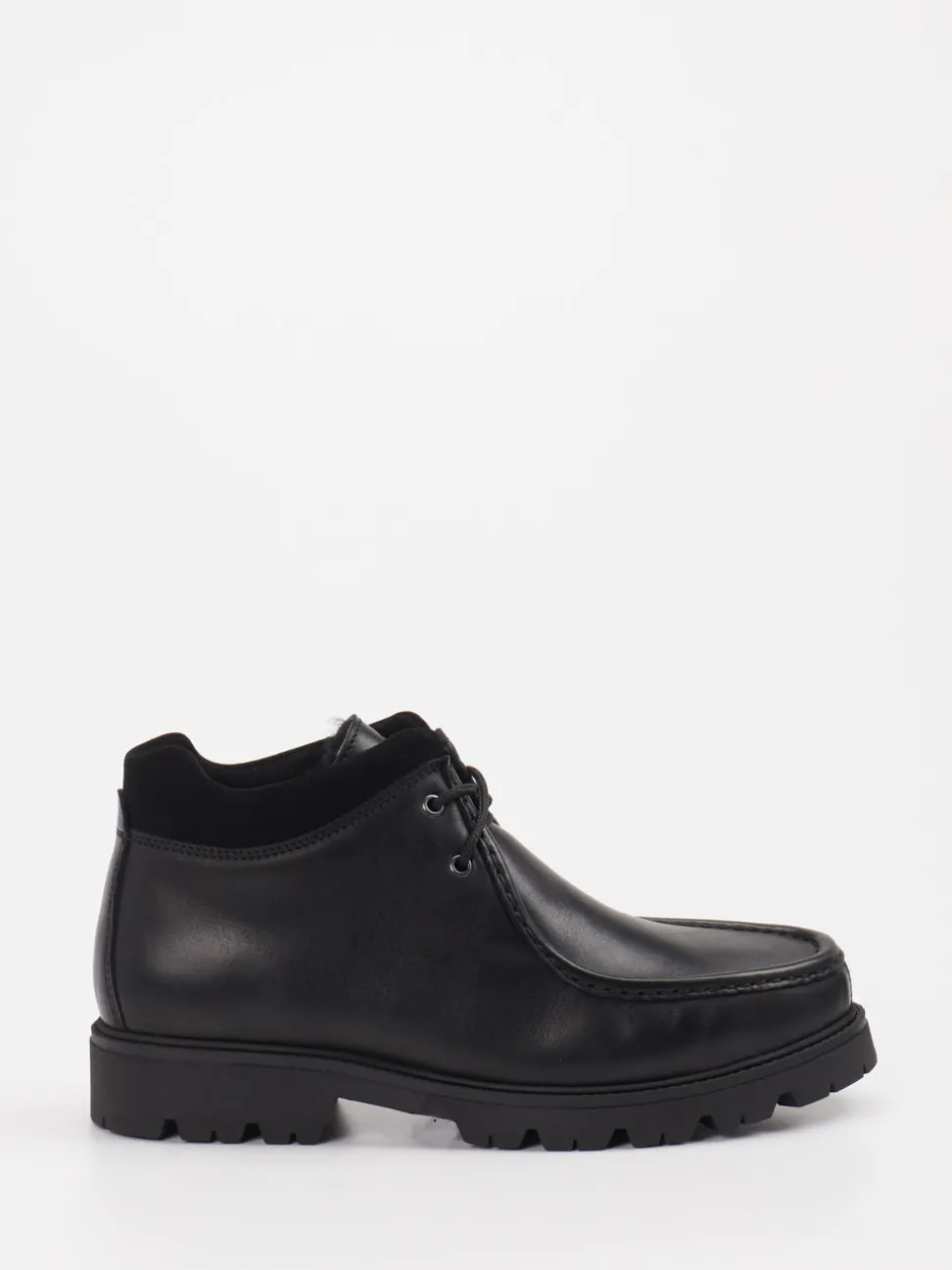 Ralph Harrison Country – Schnürboots aus Kalbleder schwarz