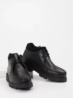 Ralph Harrison Country – Schnürboots aus Kalbleder schwarz