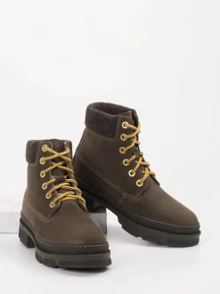 Ralph Harrison Country – Stiefelette aus Leder Dunkelbraun