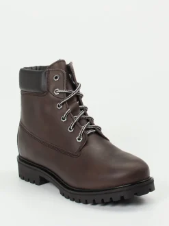 Ralph Harrison Country – Schnürboots aus Fettleder Dunkelbraun
