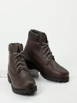 Ralph Harrison Country – Schnürboots aus Fettleder Dunkelbraun