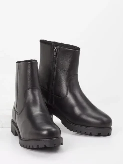 Ralph Harrison Country – Stiefeletten aus Fettleder Schwarz