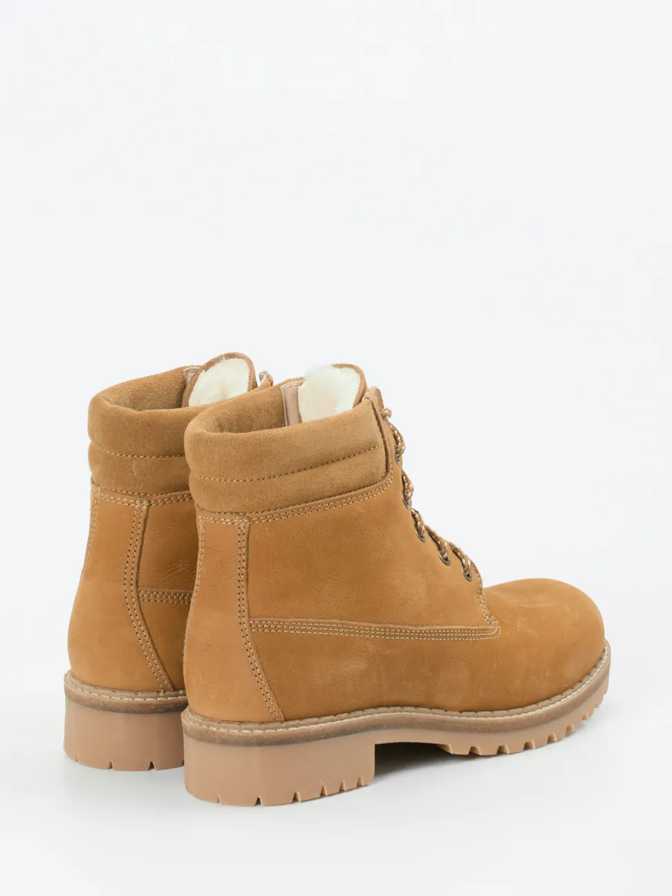 Ralph Harrison Country – Schnürboots aus Nubukleder hellbraun