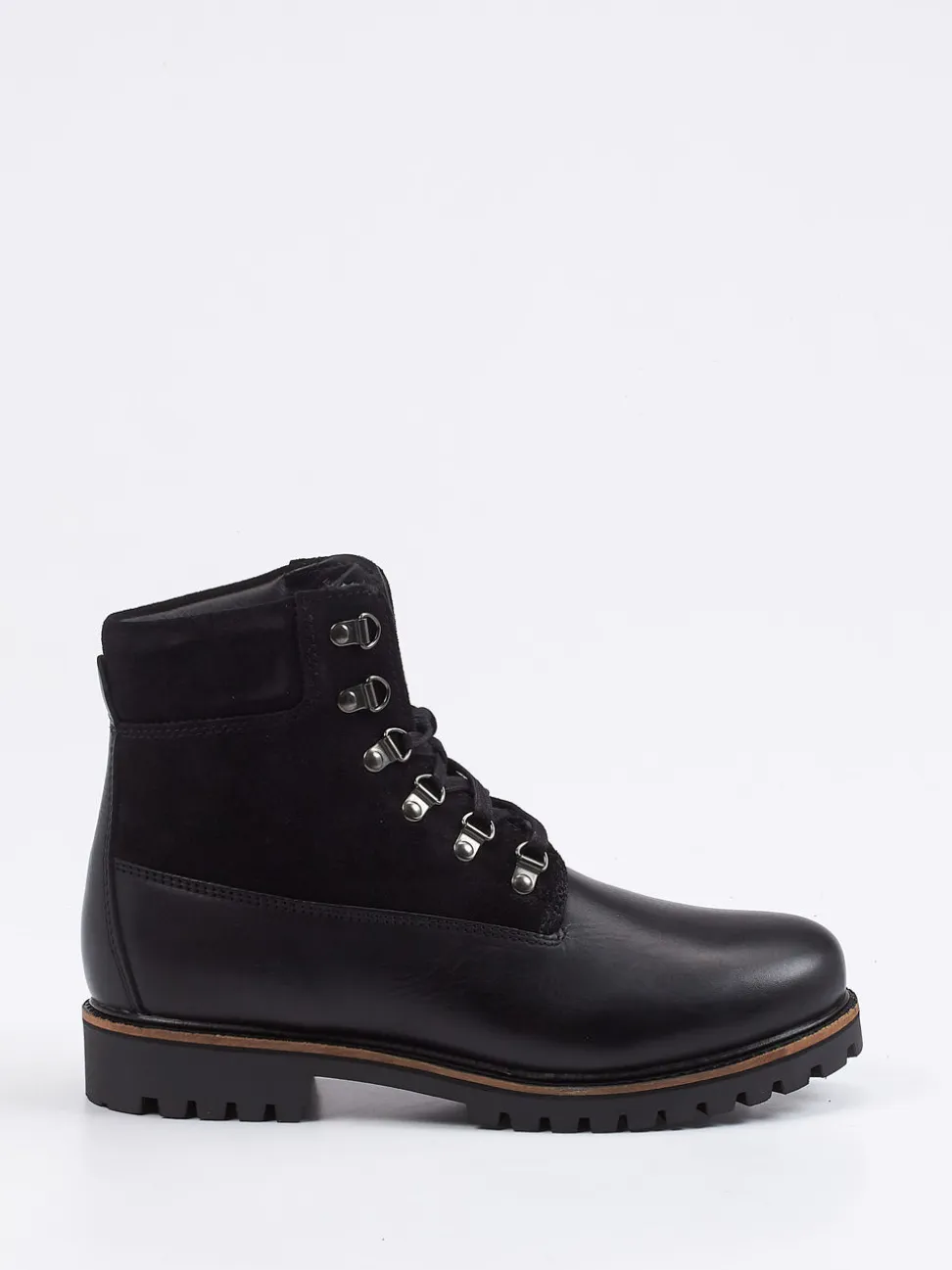 Ralph Harrison Country – Schnürboots aus Fettleder schwarz