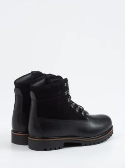 Ralph Harrison Country – Schnürboots aus Fettleder schwarz