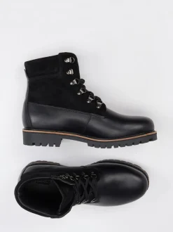 Ralph Harrison Country – Schnürboots aus Fettleder schwarz