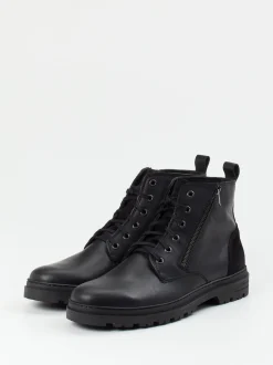 Ralph Harrison Country – Schnürboots aus Fettleder schwarz