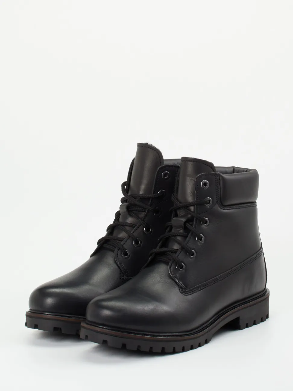 Ralph Harrison Country – Schnürboots aus Lammleder schwarz